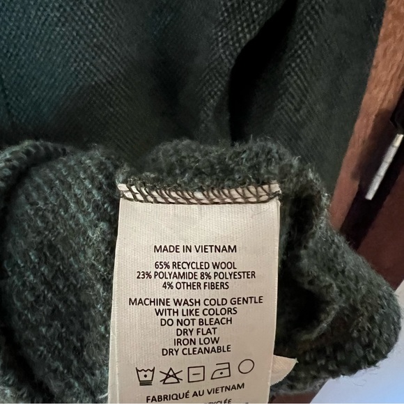 Prana Ebba Sweater -Teal/Large - Wool Blend - Picture 7 of 8